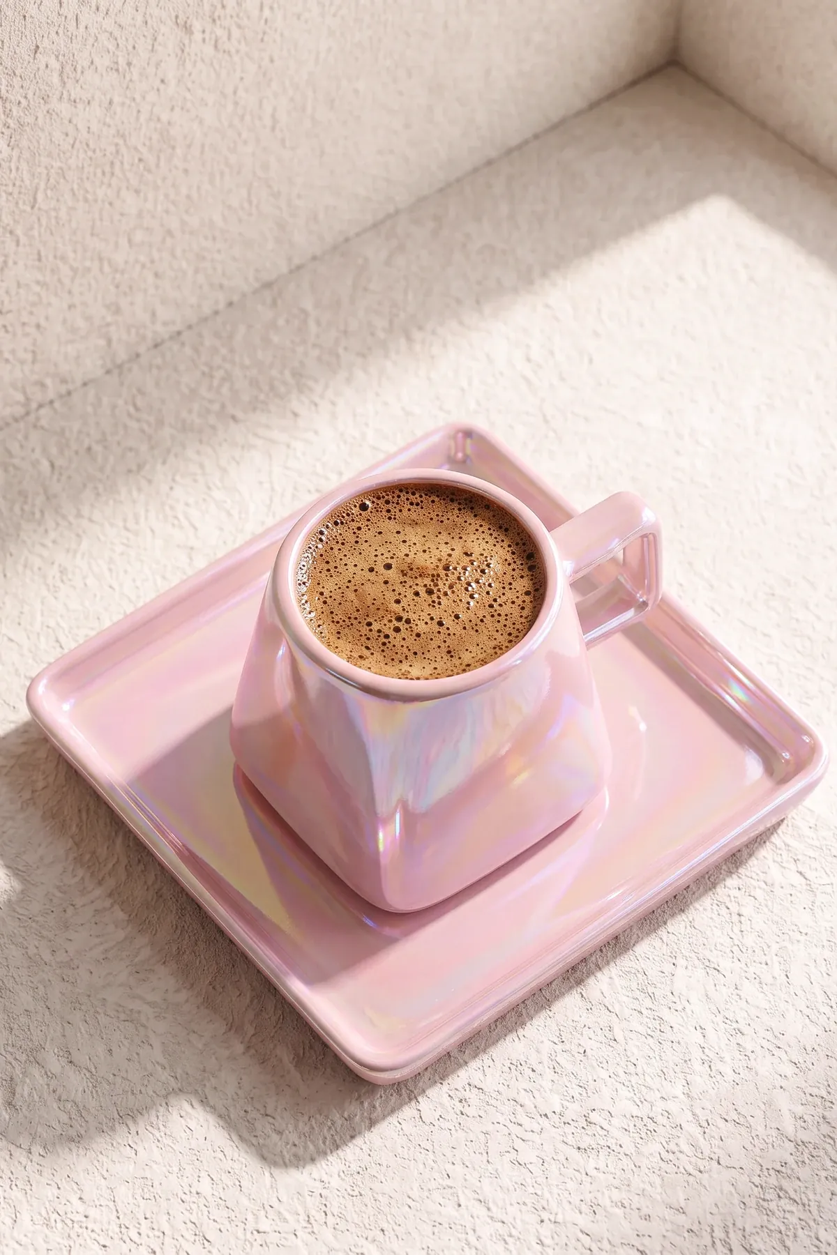 Pinks Porselen 6 Kişilik Kahve Fincanı Takımı · 7. fotoğraf