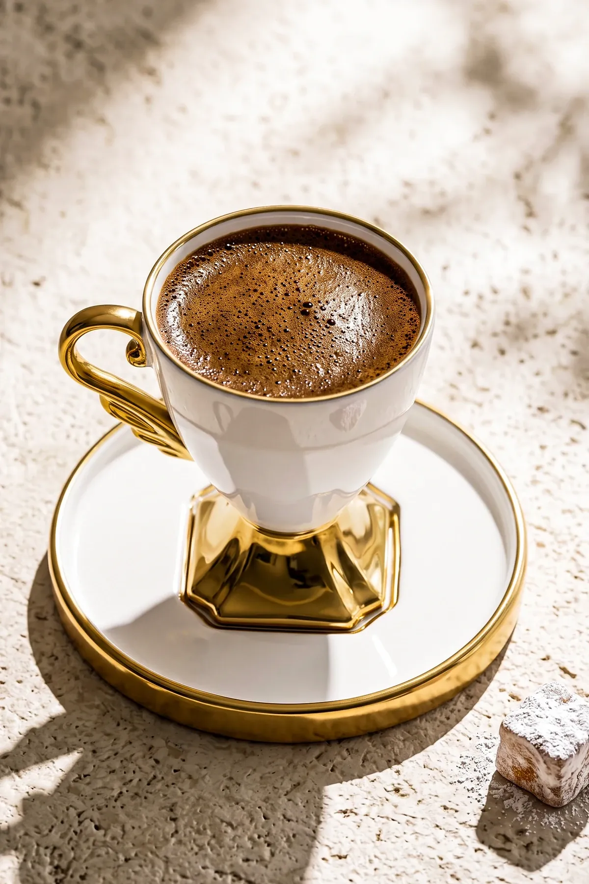 Çengelköy 6 Kişilik Yaldızlı Kahve Fincanı Takımı Seti · 5. fotoğraf